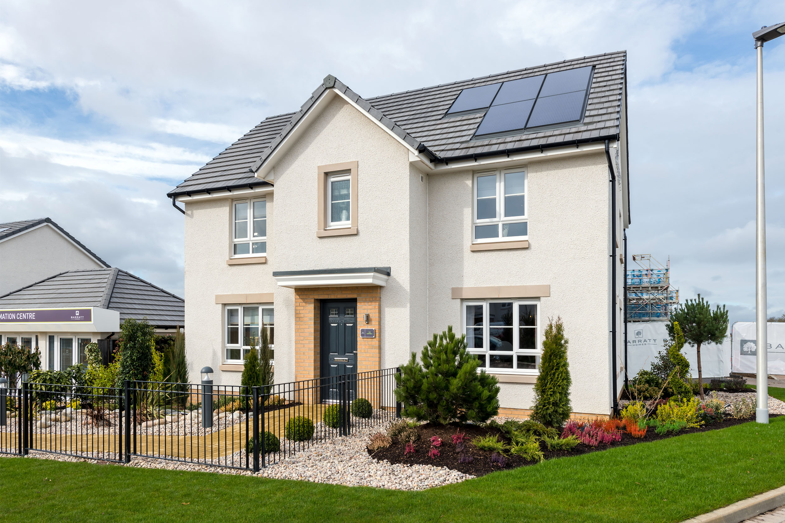 external of show home